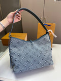 Pre Order Luxury Denim Logo Design Bag & Purse