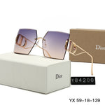 Pre Order Luxury Metal D Frame Sunglasses (6 Shades)