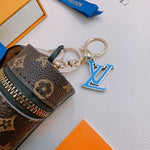Pre Order Luxury Logo Vanity Case Scarf Keychain