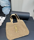 Pre Order Gold Y S L Basket Bag