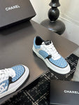 Pre Order Luxury Patch Denim Low Trainers