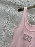 Pre Order Luxury Logo Midi Strap Dress (3 Colours)