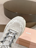 Pre Order Tech Fabric Luxury Logo Trainers