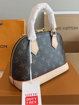 Pre Order Luxury Initial Brown & Cream Handbag