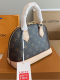 Pre Order Luxury Initial Brown & Cream Handbag