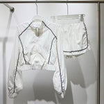 Pre Order Windbreaker Yoga Short Sets (3 Colours)