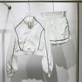 Pre Order Windbreaker Yoga Short Sets (3 Colours)
