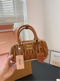 Pre Order Napa Luxury Logo Leather Bag