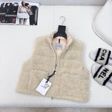 Pre Order Luxury Logo Teddy Pocket Gilet