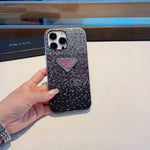 Pre Order Sparkle Gem Stone Luxury Logo Phone Case