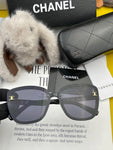Pre Order Luxury Black Logo Shades