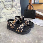 Pre Order Luxury Leopard Slides