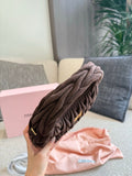 Pre Order Textured Soft Luxury Handbag In Chocolate