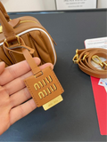 Pre Order Napa Luxury Logo Leather Bag