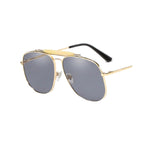 Gold Metal Frame Aviator Sunnies