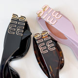 Pre Order Luxury Wide Logo Frame Sunnies (5 Colours)
