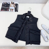 Pre Order Luxury Logo Collar Bodywarmer