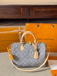 Pre Order Luxury Logo Denim Speedy Bag (2 Styles)