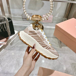 Pre Order Tech Fabric Luxury Logo Trainers