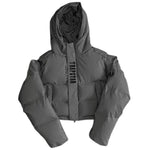 Pre Order Logo Cropped Puffer Jacket (3 Colours)