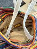 Pre Order Luxury Logo Crochet Tote Bag