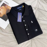 Pre Order Half Button Luxury Polo Tops (7 Colours)
