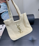 Pre Order Gold Y S L Basket Bag