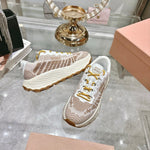 Pre Order Tech Fabric Luxury Logo Trainers