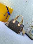 Pre Order Luxury Design Cross Body Hand Bag With Printed Logo Strap