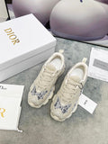 Pre Order Trainers With Luxury Blue Pattern In Nude