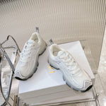 Pre Order White Luxury Star Logo Runners