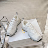 Pre Order White Luxury Star Logo Runners
