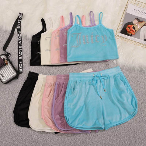 Pre Order JC Diamanté Short Sets
