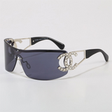 Pre Order Side Diamanté Initial Design Sunglasses
