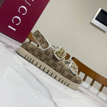 Pre Order Luxury Double Logo Sandals (4 Colours)