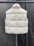 Pre Order Cream Luxury Logo Gilet