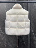 Pre Order Cream Luxury Logo Gilet