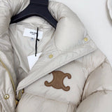 Pre Order Luxury Logo Belted Puffer Coat