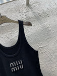 Pre Order Luxury Logo Midi Strap Dress (3 Colours)