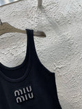 Pre Order Luxury Logo Midi Strap Dress (3 Colours)