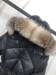 Pre Order Luxury Longline Padded Belted Coat