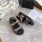 Pre Order Luxury Leopard Slides