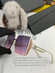 Pre Order Sparkle Logo Square Sunglasses