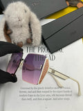 Pre Order Sparkle Logo Square Sunglasses