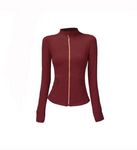 Pre Order Luxury Gold Zipper Lu Jacket (5 Colours)
