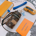 Pre Order Luxury Logo Vanity Case Scarf Keychain