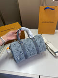 Pre Order Luxury Denim Logo Design Crossbody Bag
