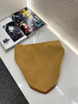 Pre Order Suede Bandeau Luxury Logo Open Back Top