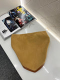 Pre Order Suede Bandeau Luxury Logo Open Back Top