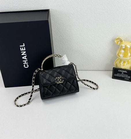 Pre Order Mini Crossbody Luxury Logo Chain Bag (6 Colours)